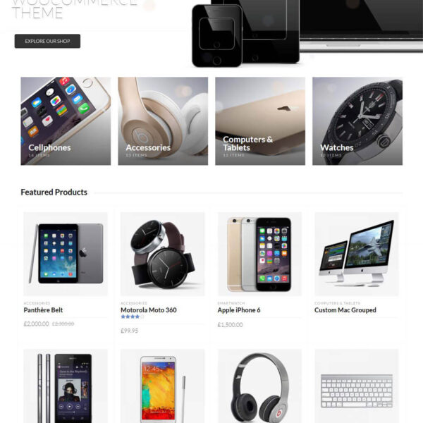 thiet ke web shop dep home