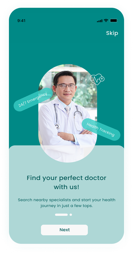 Mobile app Health MediTrus 01 Mobile app Health MediTrus 01