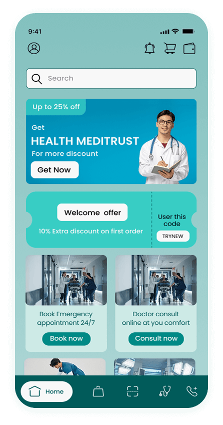 Mobile app Health MediTrus 07 Mobile app Health MediTrus 07