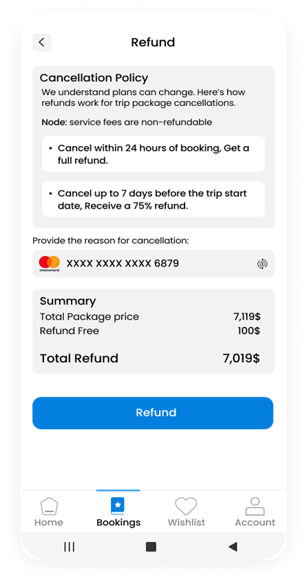 mobile app Pinsee Travel 13
