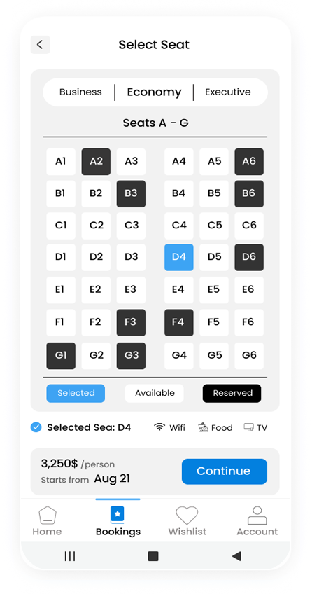 mobile app Pinsee Travel 25