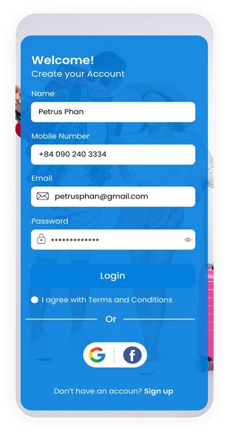 mobile app Pinsee Travel 5