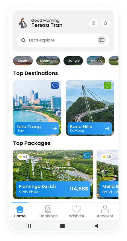 mobile app Pinsee Travel 6