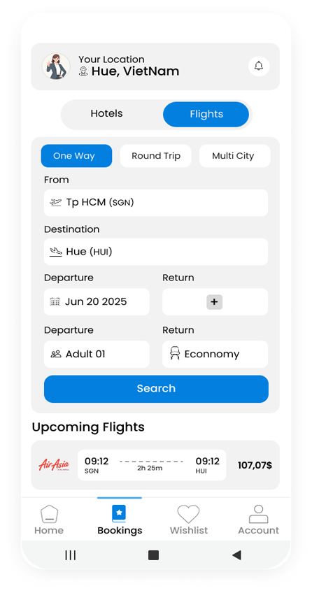 mobile app Pinsee Travel 8